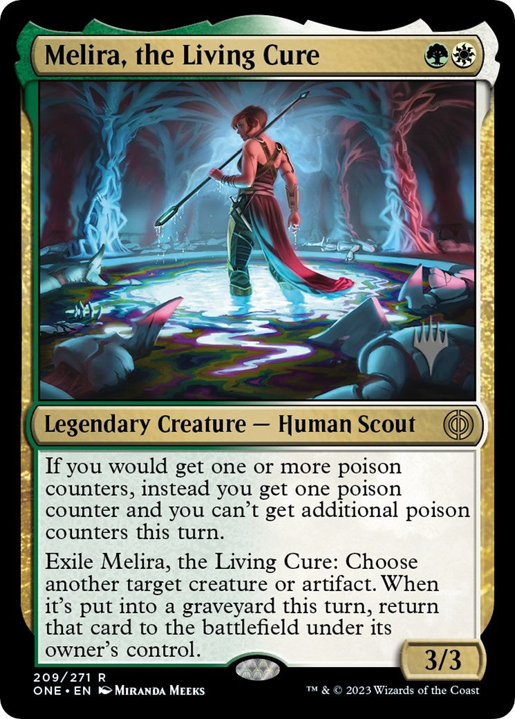Image for Melira, the Living Cure (Promo Pack: Phyrexia: All Will Be One) (209) - Magic: The Gathering