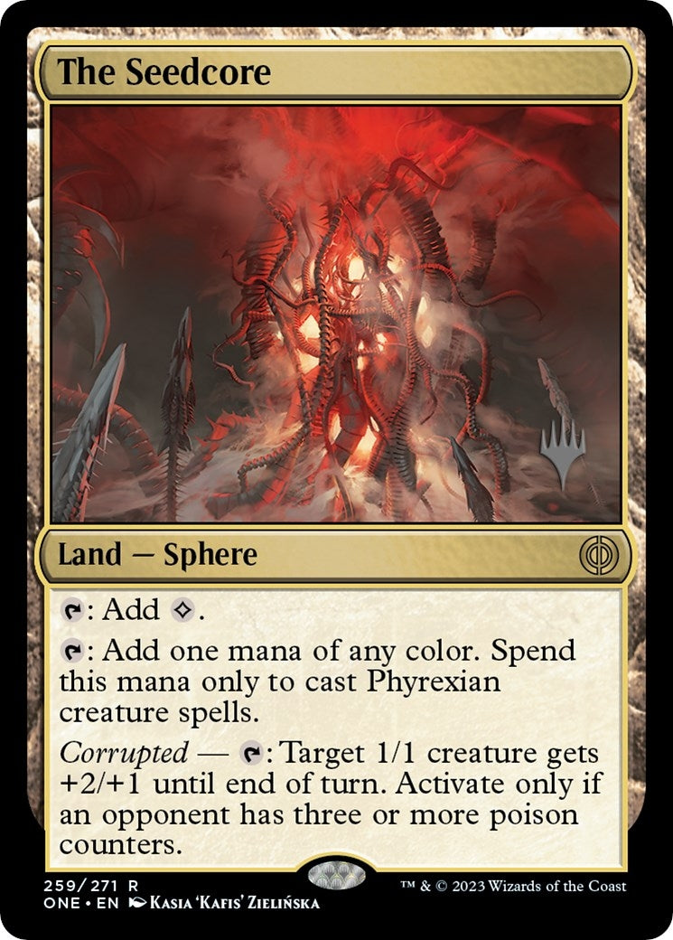 Image for The Seedcore (Promo Pack: Phyrexia: All Will Be One) (259) - Magic: The Gathering