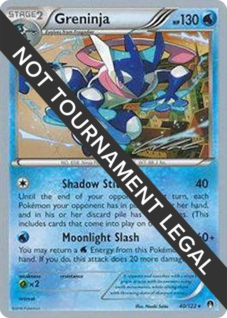 Image for Greninja (40) - 2016 (Cody Walinski) (World Championship Decks) (40/122) - Pokemon