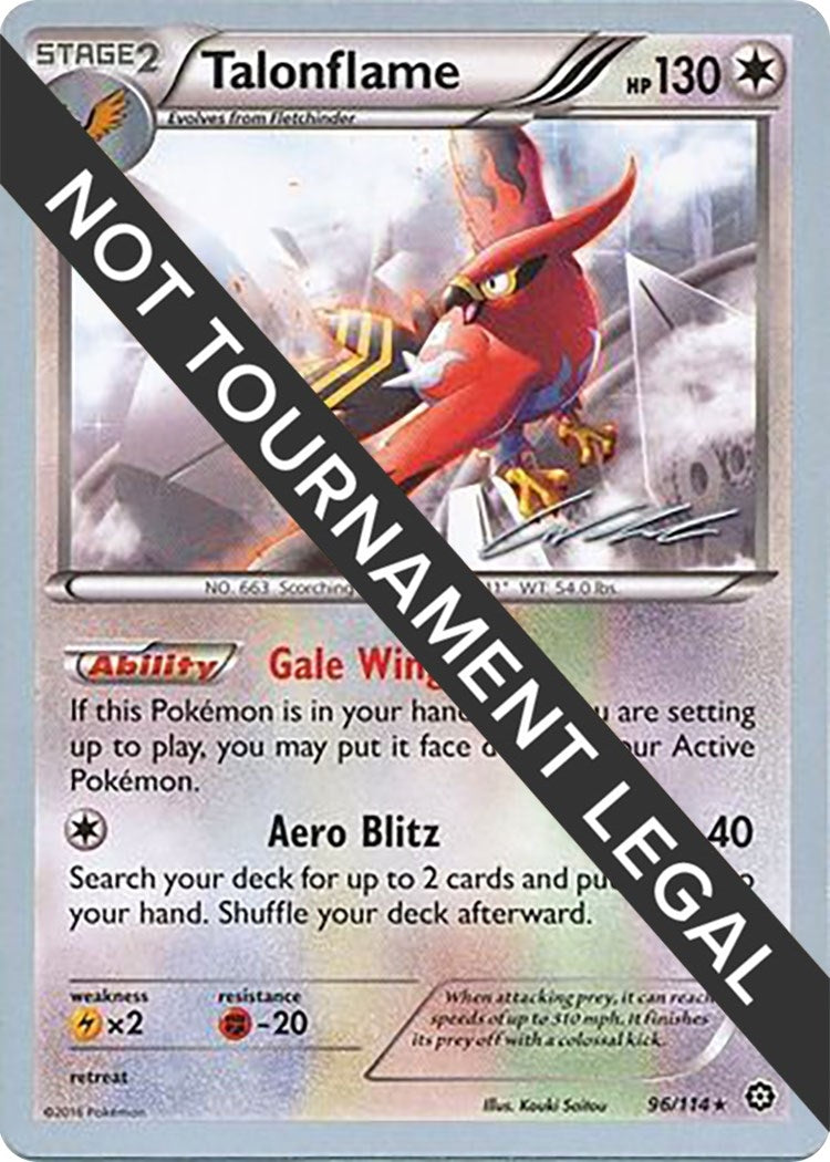 Image for Talonflame - 2016 (Cody Walinski) (World Championship Decks) (96/114) - Pokemon