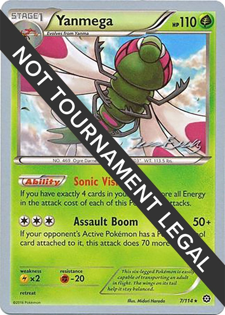 Image for Yanmega - 2016 (Jesper Eriksen) (World Championship Decks) (7/114) - Pokemon