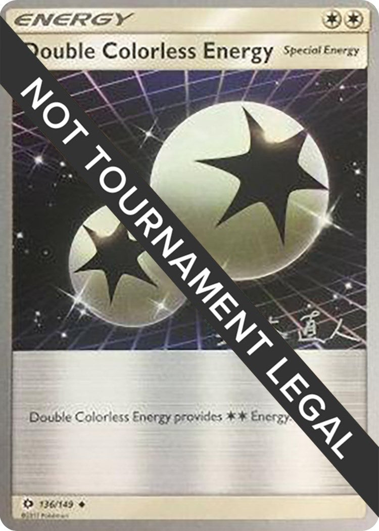 Image for Double Colorless Energy - 2017 (Naoto Suzuki) (World Championship Decks) (136/149) - Pokemon