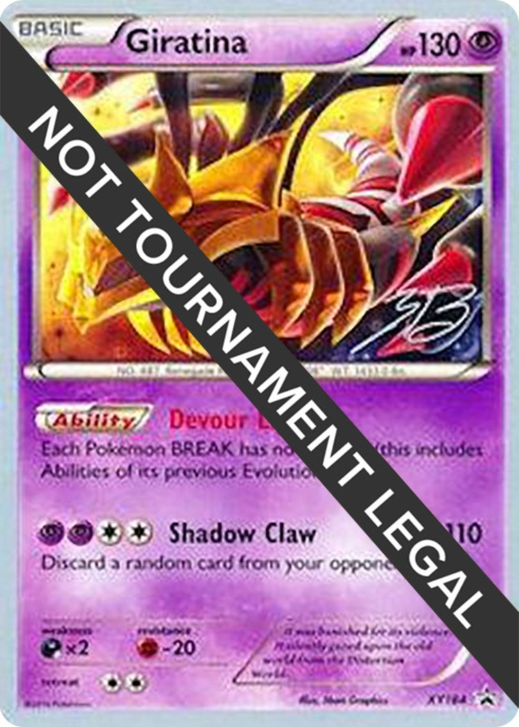 Image for Giratina - 2017 (Zachary Bokhari) (World Championship Decks) (XY184) - Pokemon