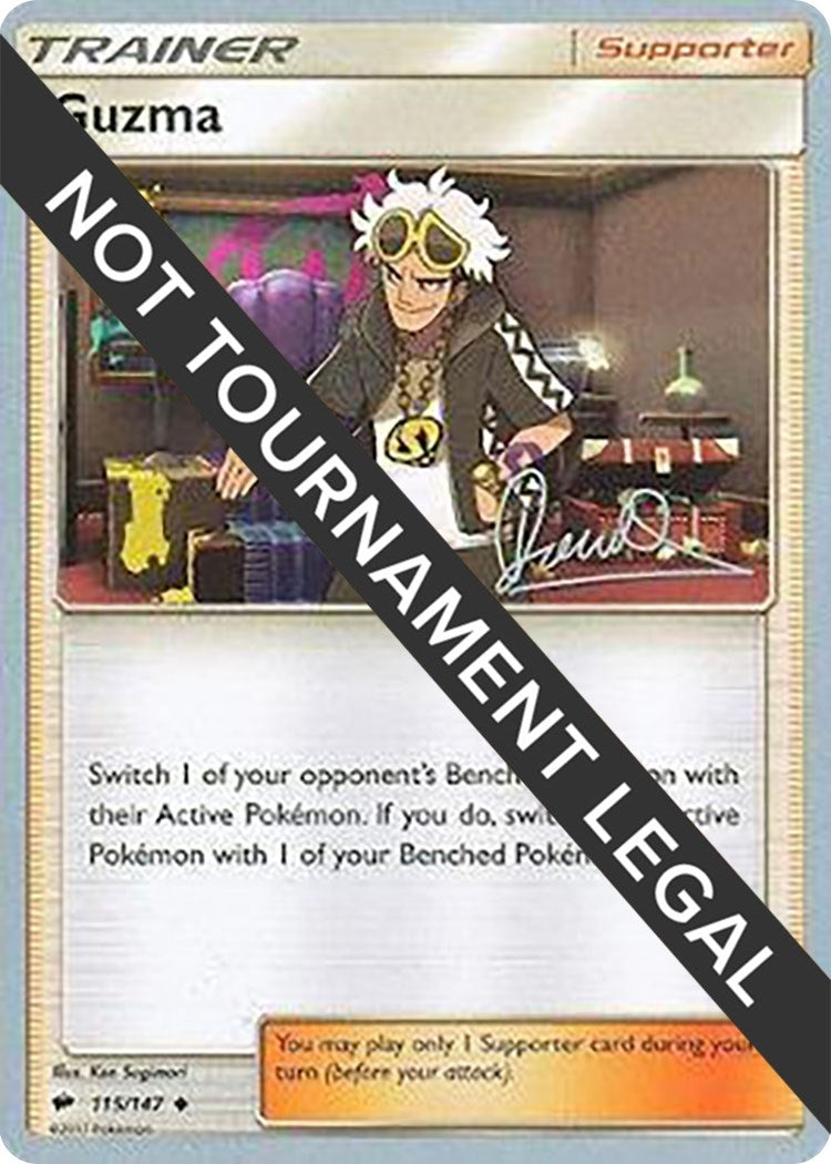 Image for Guzma - 2017 (Diego Cassiraga) (World Championship Decks) (115/147) - Pokemon