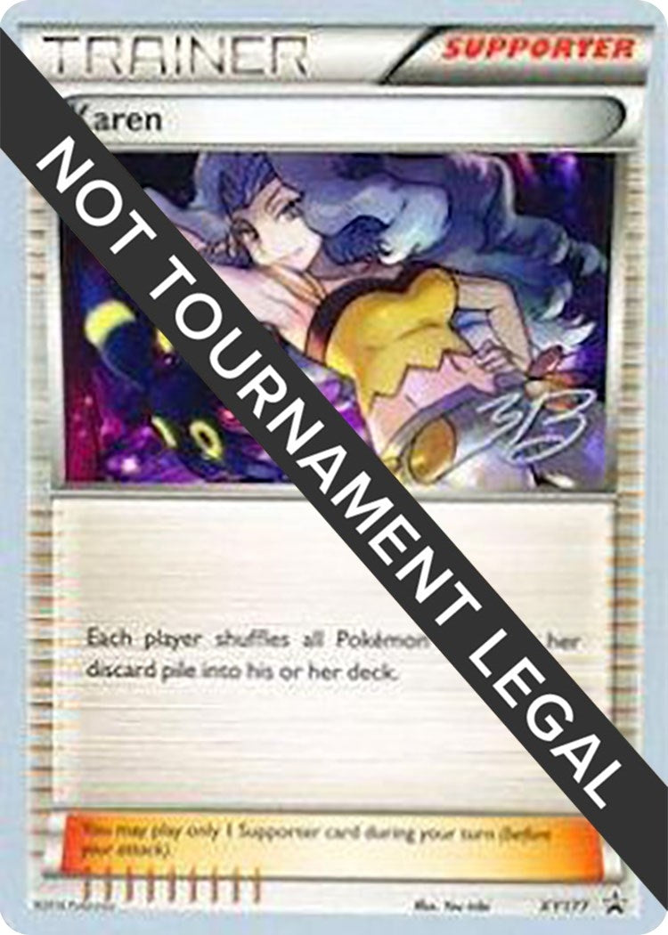 Image for Karen - 2017 (Zachary Bokhari) (World Championship Decks) (XY177) - Pokemon
