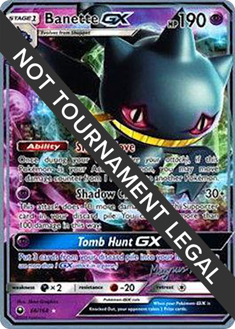 Image for Banette GX - 2018 (Magnus Pedersen) (World Championship Decks) (66/168) - Pokemon