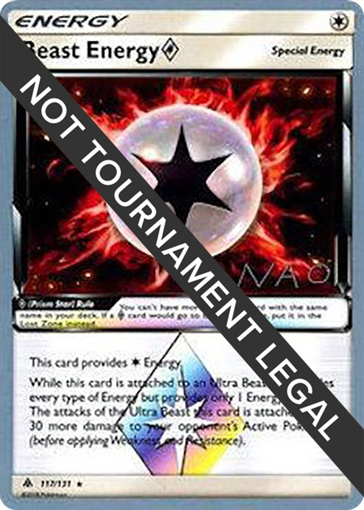 Image for Beast Energy Prism Star - 2018 (Naohito Inoue) (World Championship Decks) (117/131) - Pokemon