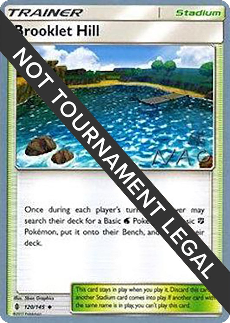 Image for Brooklet Hill - 2018 (Naohito Inoue) (World Championship Decks) (120/145) - Pokemon