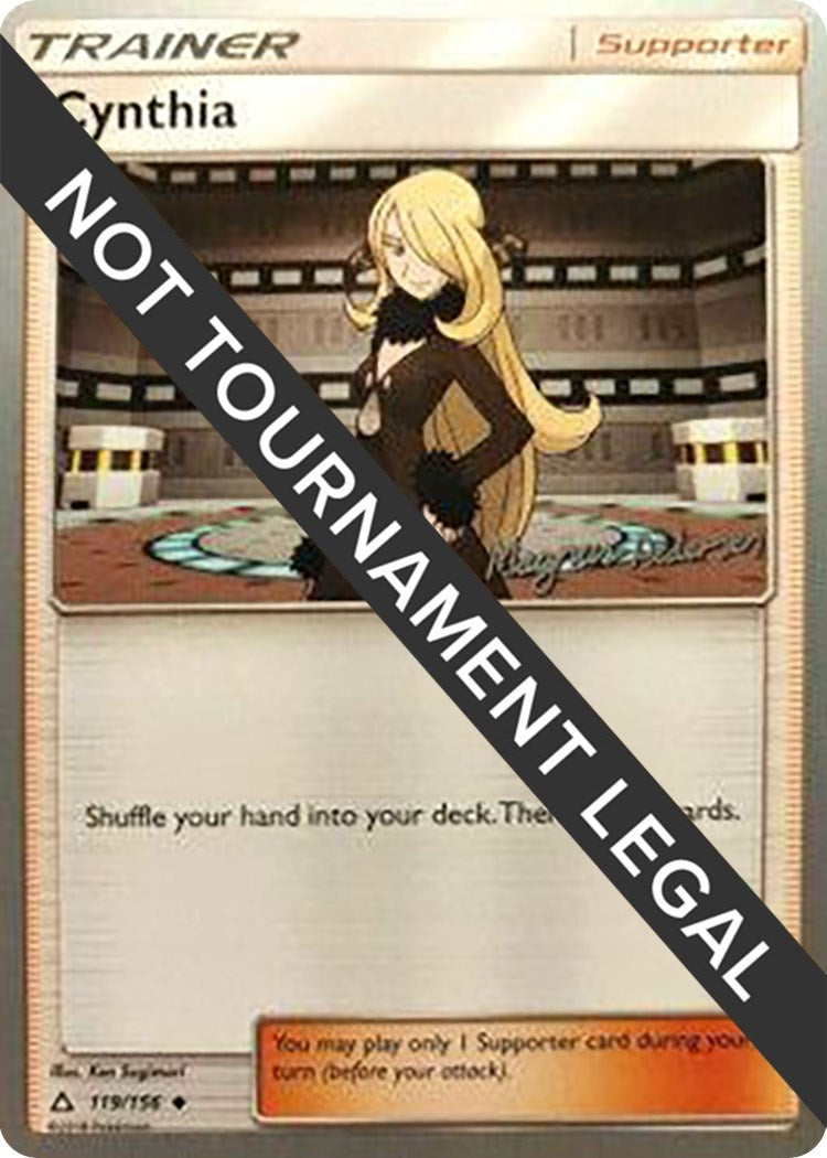 Image for Cynthia - 2018 (Magnus Pedersen) (World Championship Decks) (119/156) - Pokemon