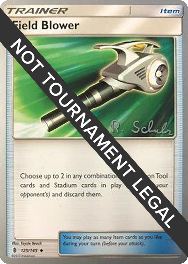 Image for Field Blower - 2018 (Robin Schulz) (World Championship Decks) (125/145) - Pokemon