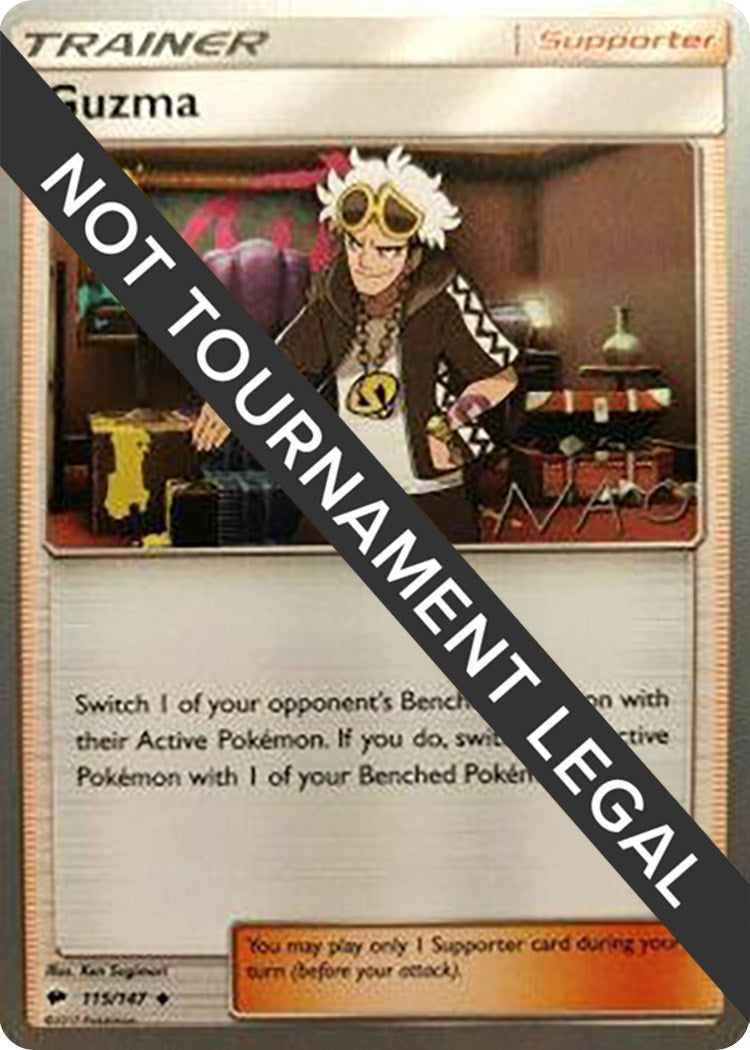 Image for Guzma - 2018 (Naohito Inoue) (World Championship Decks) (115/147) - Pokemon