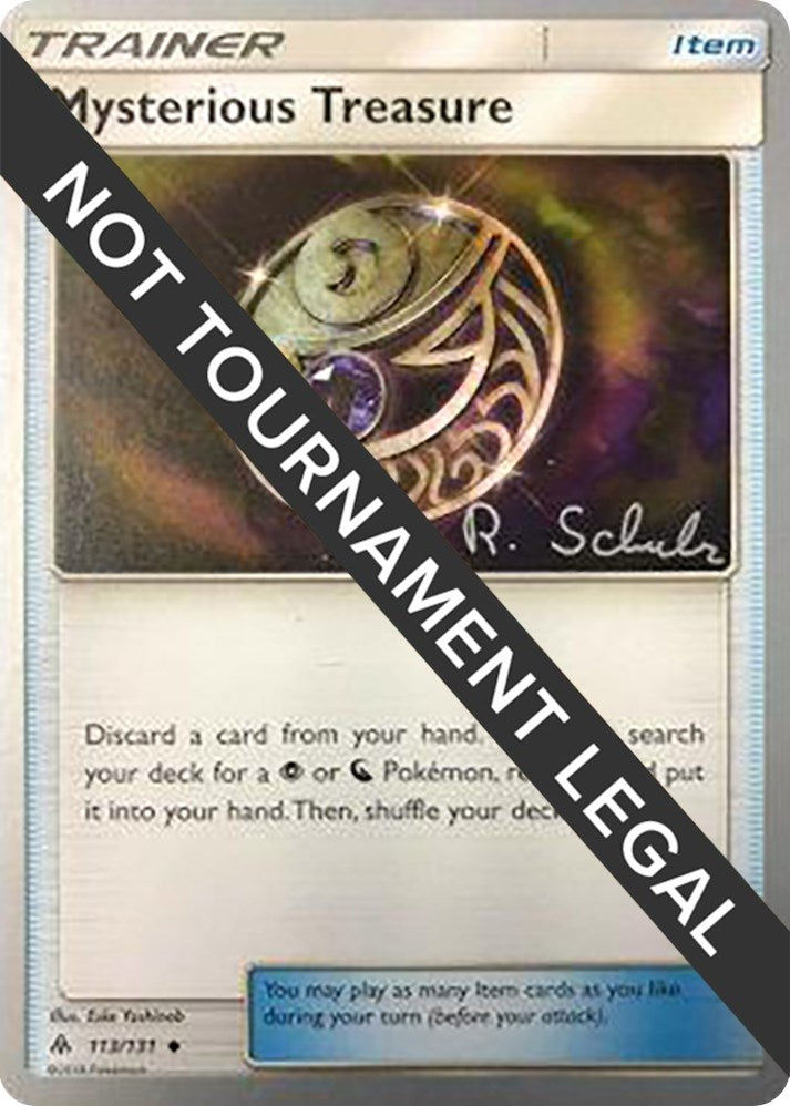 Image for Mysterious Treasure - 2018 (Robin Schulz) (World Championship Decks) (113/131) - Pokemon