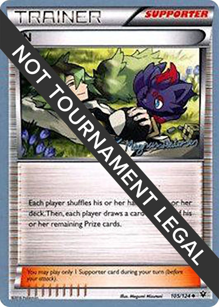 Image for N - 2018 (Magnus Pedersen) (World Championship Decks) (105/124) - Pokemon