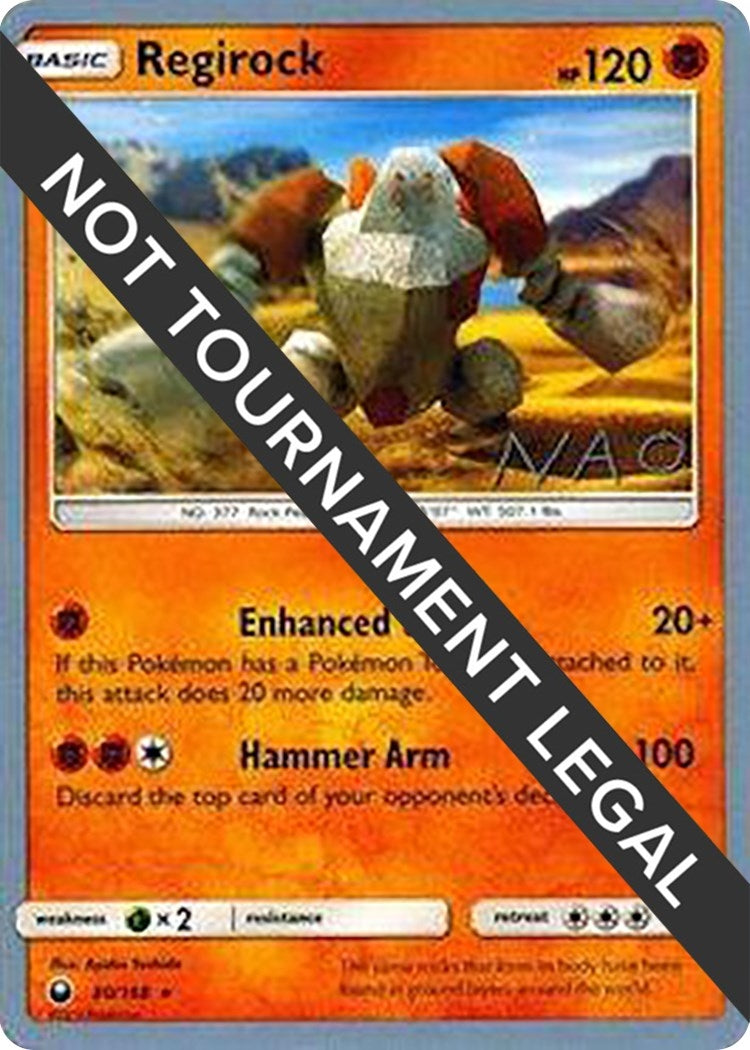 Image for Regirock - 2018 (Naohito Inoue) (World Championship Decks) (80/168) - Pokemon