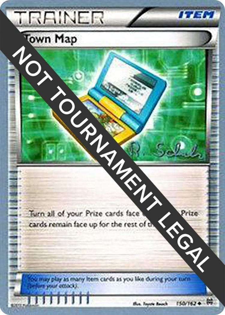 Image for Town Map - 2018 (Robin Schulz) (World Championship Decks) (150/162) - Pokemon