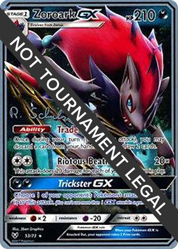 Image for Zoroark GX - 2018 (Robin Schulz) (World Championship Decks) (53/73) - Pokemon