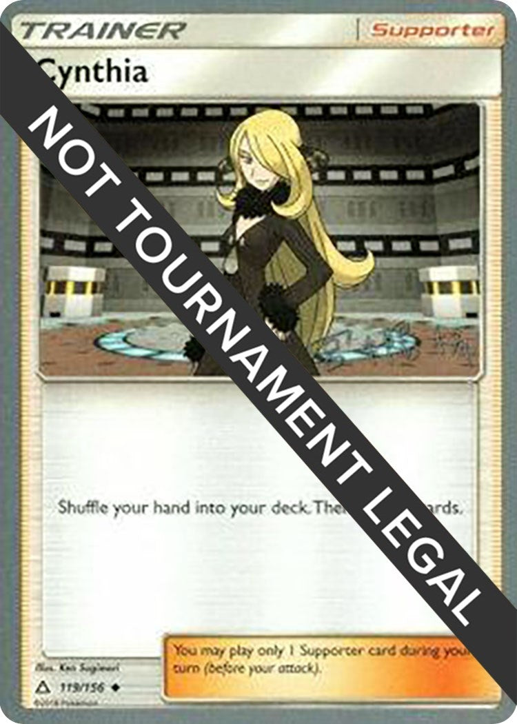 Image for Cynthia - 2019 (Haruki Miyamoto) (World Championship Decks) (119/156) - Pokemon