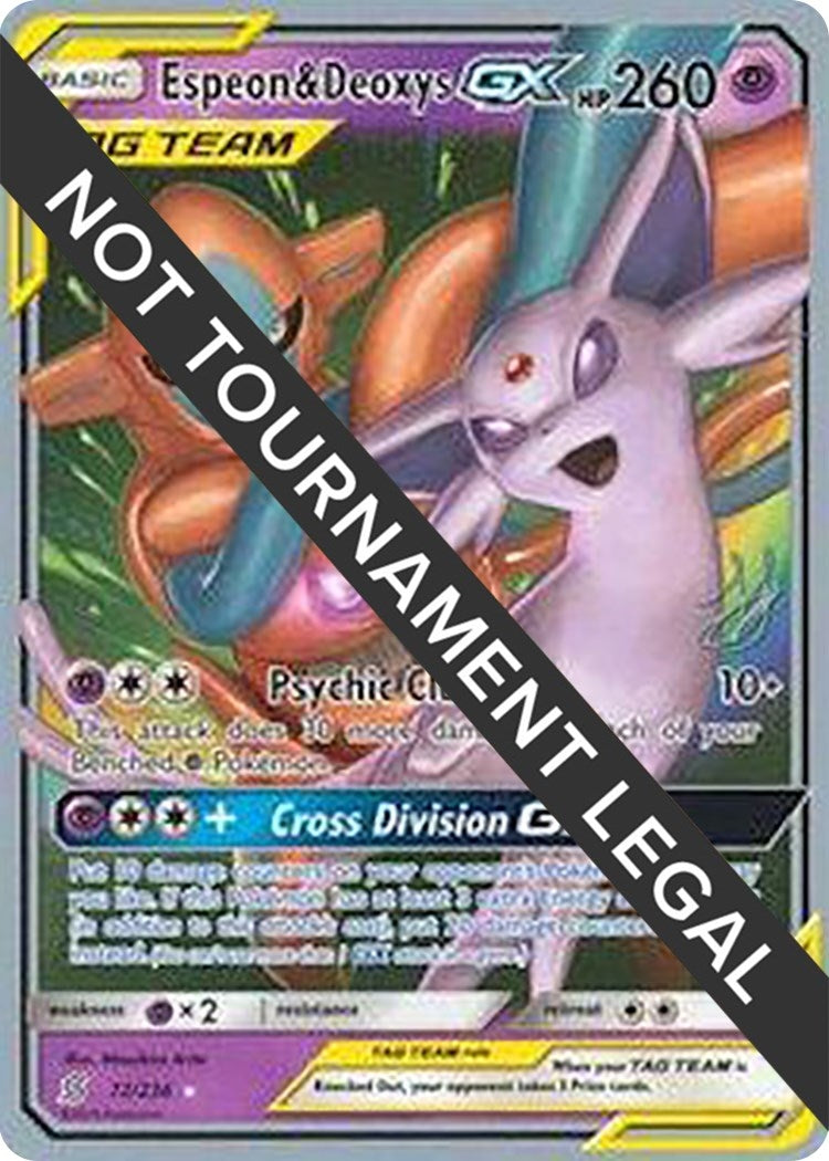 Image for Espeon & Deoxys GX - 2019 (Henry Brand) (World Championship Decks) (72/236) - Pokemon