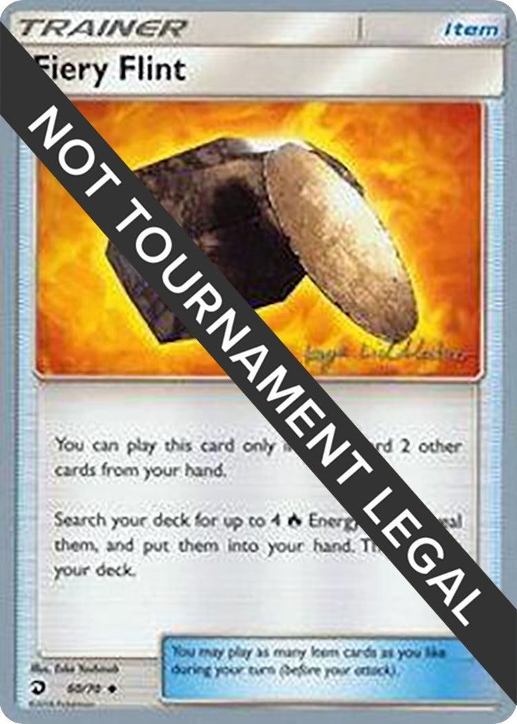 Image for Fiery Flint - 2019 (Kaya Lichtleitner) (World Championship Decks) (60/70) - Pokemon