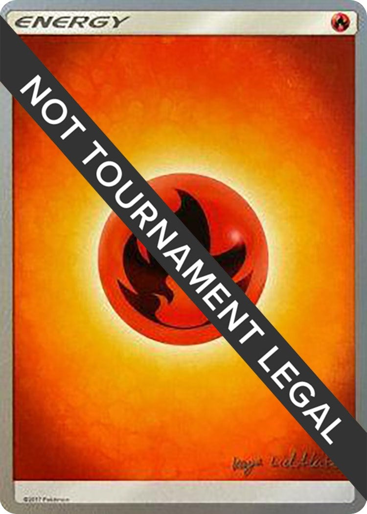 Image for Fire Energy - 2019 (Kaya Lichtleitner) (World Championship Decks) - Pokemon