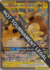 Image for Raichu & Alolan Raichu GX - 2019 (Haruki Miyamoto) (World Championship Decks) (54/236) - Pokemon