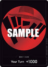 Image for DON!! Card (Red) (One Piece Promotion Cards) - One Piece Card Game