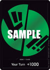 Image for DON!! Card (Green) (One Piece Promotion Cards) - One Piece Card Game