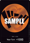 Image for DON!! Card (Orange) (One Piece Promotion Cards) - One Piece Card Game