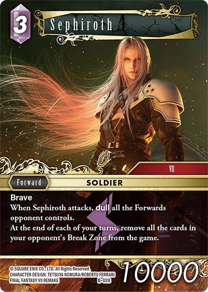 Image for Sephiroth (B-028) - Final Fantasy TCG