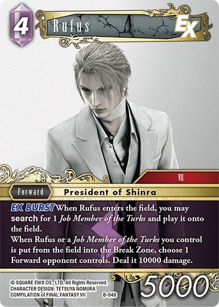 Image for Rufus EX - Final Fantasy TCG