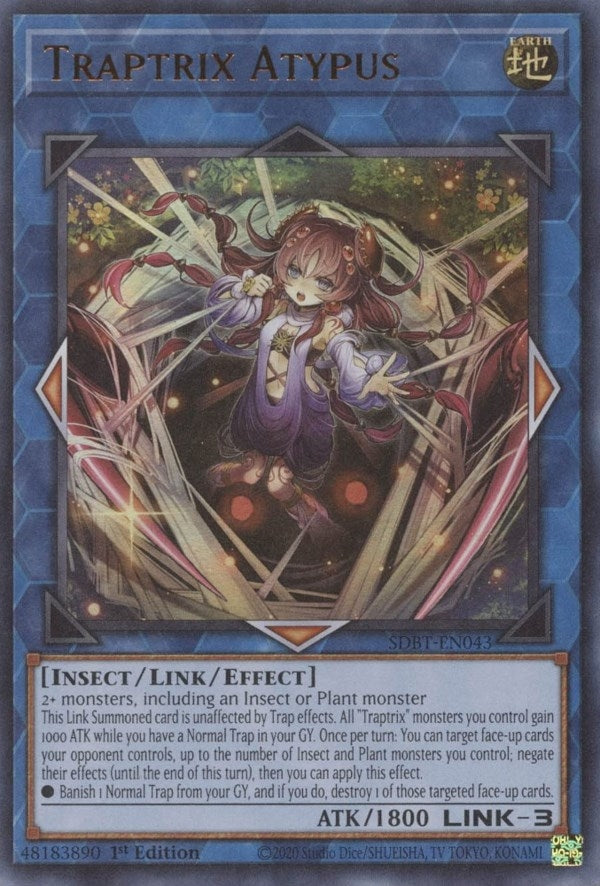Image for Traptrix Atypus (Structure Deck: Beware of Traptrix) (SDBT-EN043) - YuGiOh