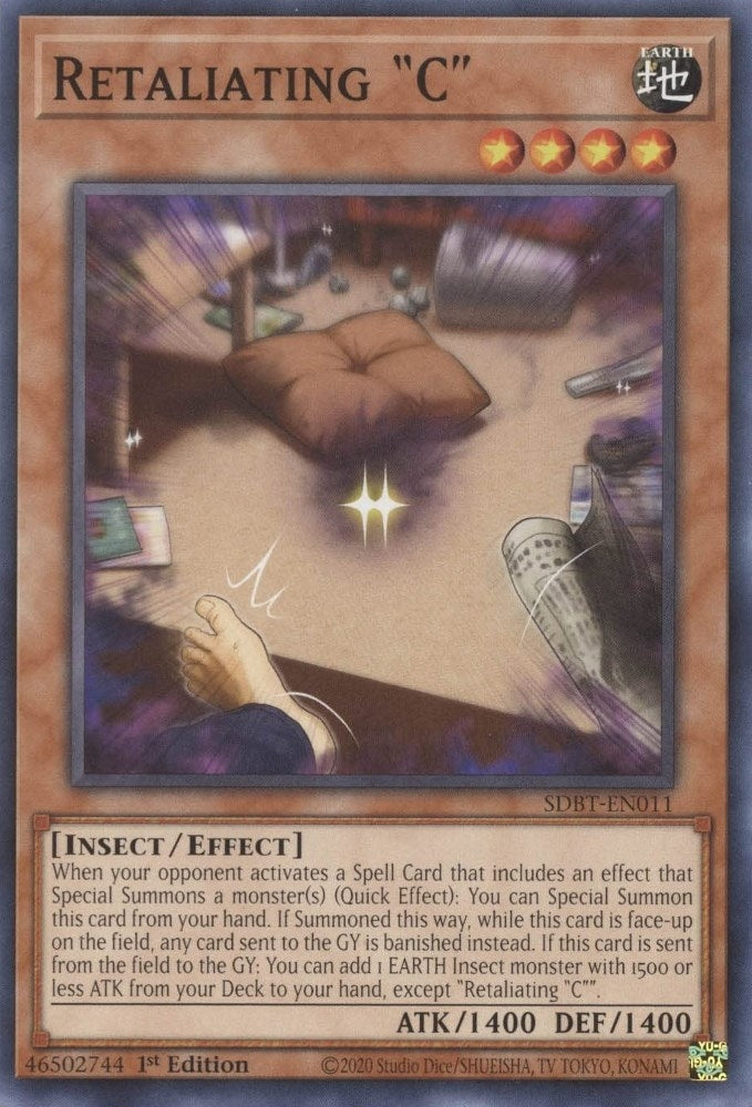 Image for Retaliating "C" (Structure Deck: Beware of Traptrix) (SDBT-EN011) - YuGiOh