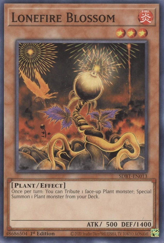Image for Lonefire Blossom (Structure Deck: Beware of Traptrix) (SDBT-EN013) - YuGiOh