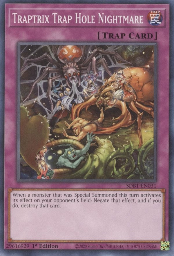 Image for Traptrix Trap Hole Nightmare (Structure Deck: Beware of Traptrix) (SDBT-EN031) - YuGiOh