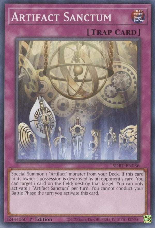 Image for Artifact Sanctum (Structure Deck: Beware of Traptrix) (SDBT-EN036) - YuGiOh