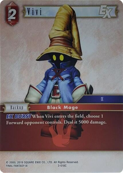 Image for Vivi EX (Deck Exclusive Cards) (3-018C) - Final Fantasy TCG