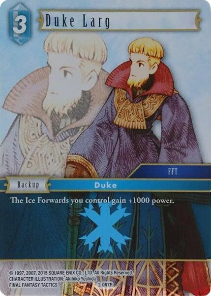 Image for Duke Larg (Deck Exclusive Cards) (1-057R) - Final Fantasy TCG