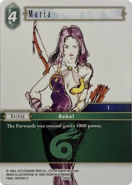 Image for Maria (Deck Exclusive Cards) (1-083H) - Final Fantasy TCG
