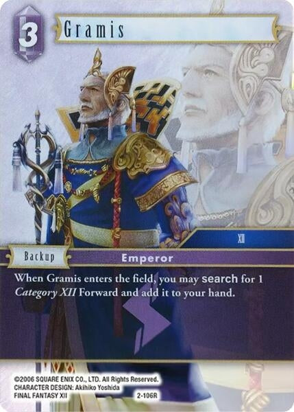Image for Gramis (Deck Exclusive Cards) (2-106R) - Final Fantasy TCG