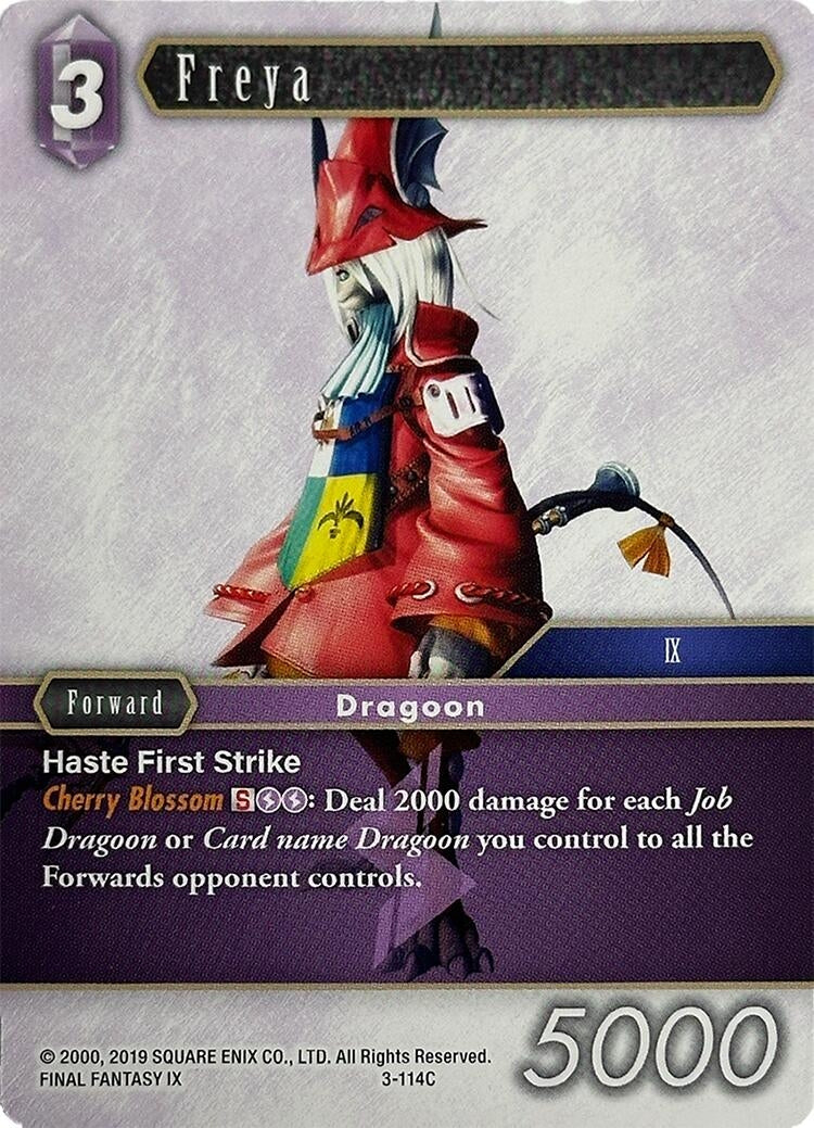 Image for Freya (Deck Exclusive Cards) (3-114C) - Final Fantasy TCG