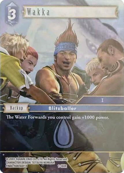 Image for Wakka (Deck Exclusive Cards) (1-180R) - Final Fantasy TCG