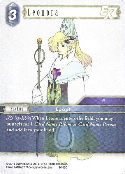 Image for Leonora EX (Deck Exclusive Cards) (3-143C) - Final Fantasy TCG