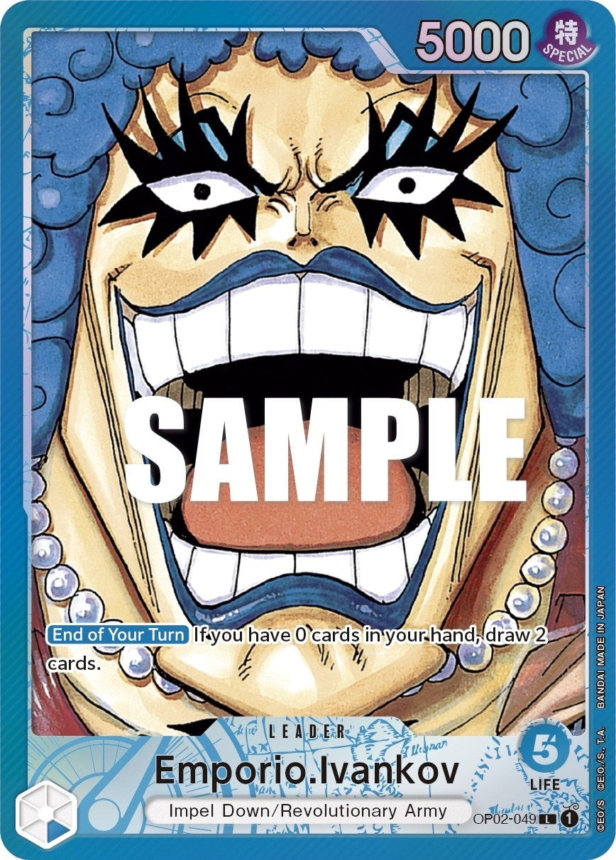 Image for Emporio.Ivankov (049) (Alternate Art) (Paramount War) (OP02-049) - One Piece Card Game