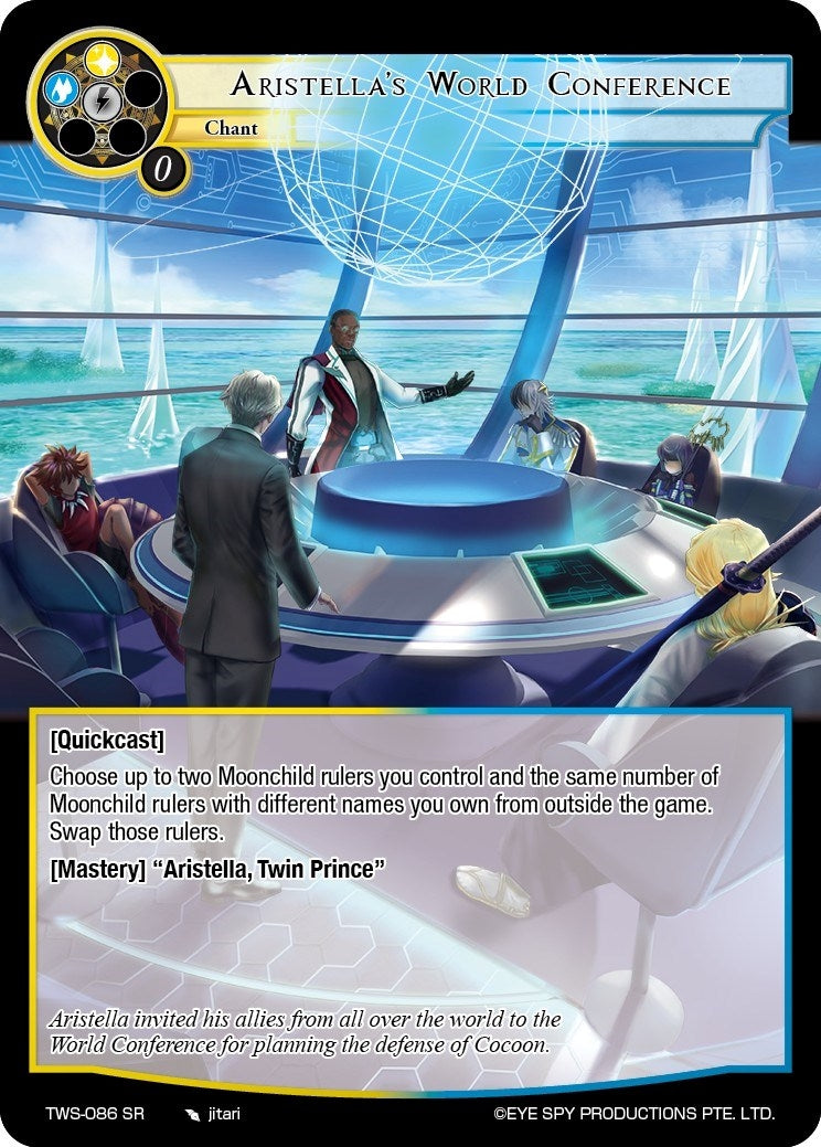 Image for Aristella's World Conference (The War of the Suns) (TWS-086 SR) - Force of Will