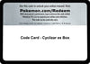 Image for Code Card - Cyclizar ex Box - Pokemon