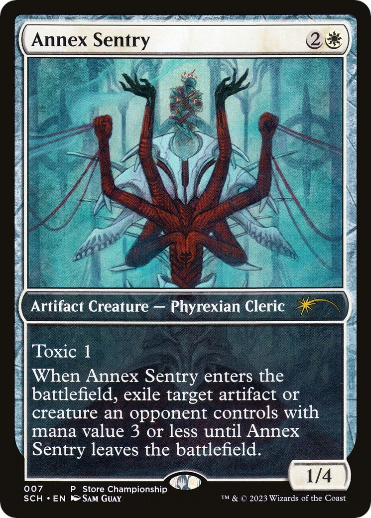 Image for Annex Sentry (Game Day & Store Championship Promos) (7) - Magic: The Gathering