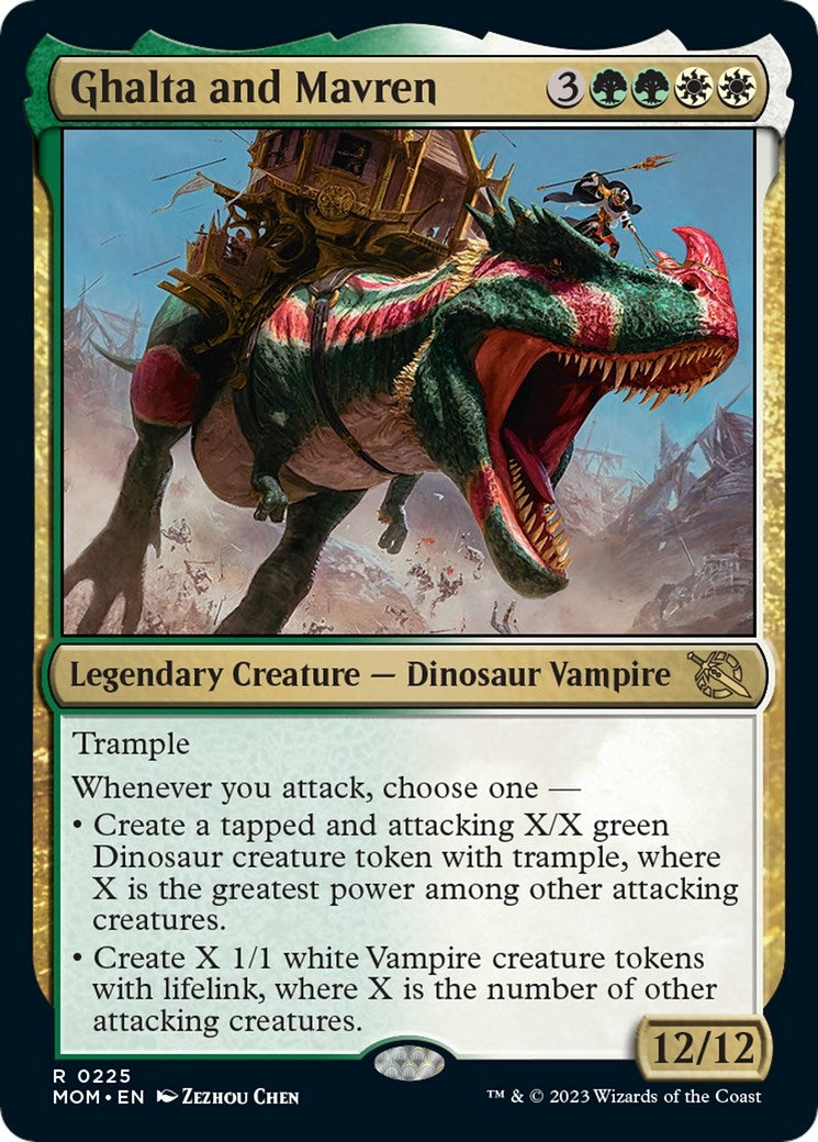 Image for Ghalta and Mavren (March of the Machine) (225) - Magic: The Gathering