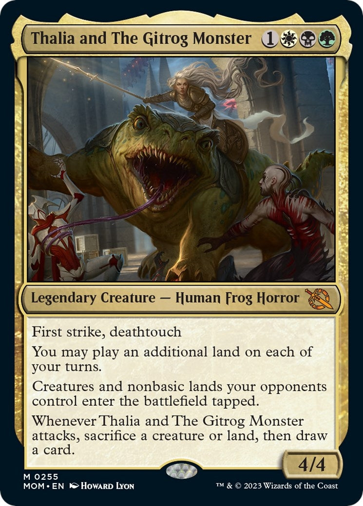 Image for Thalia and The Gitrog Monster (March of the Machine) (255) - Magic: The Gathering