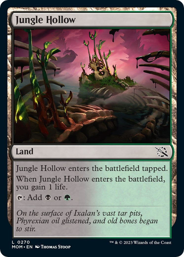 Image for Jungle Hollow (March of the Machine) (270) - Magic: The Gathering