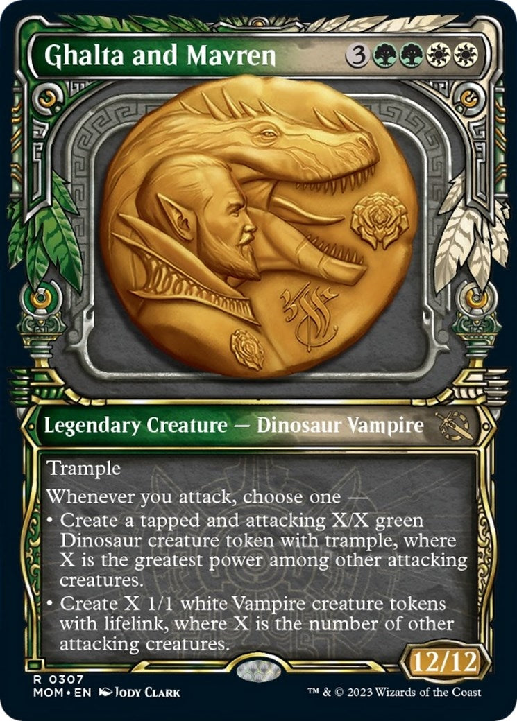 Image for Ghalta and Mavren (Showcase) (March of the Machine) (307) - Magic: The Gathering